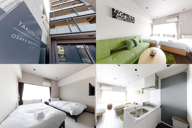 宅都ホールディングスが特区民泊の宿泊施設「TAKUTO STAY」を大阪の上本町と弁天町に2棟オープン！