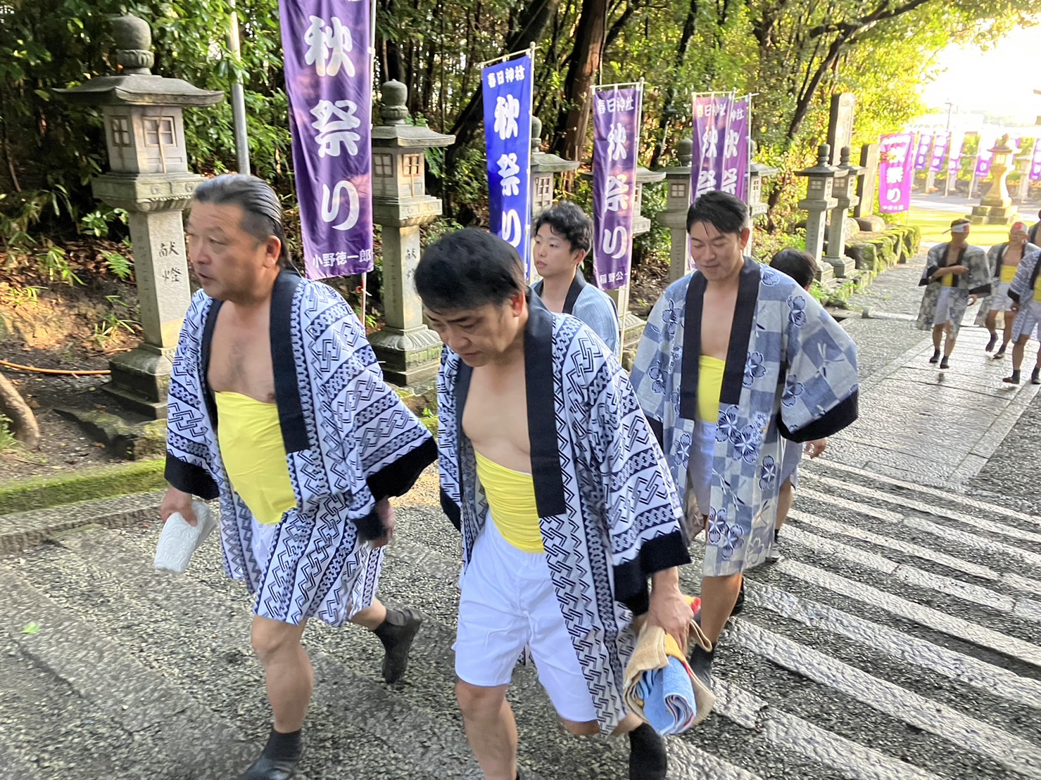 2023年度小野原春日神社秋祭りに参加しました